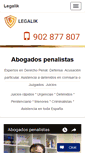 Mobile Screenshot of abogapenal.com